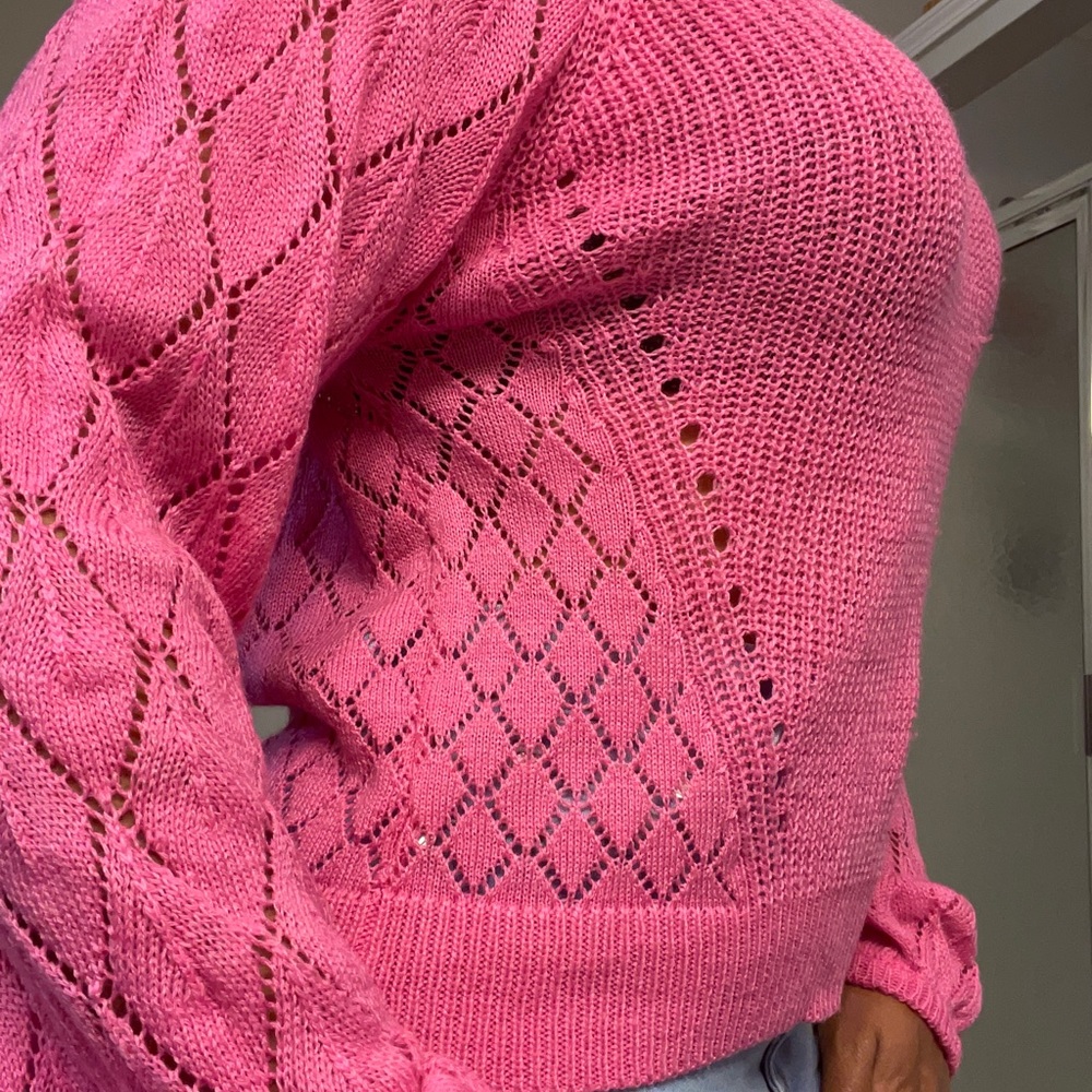 Nice light fashion nova sweater, vibrant color